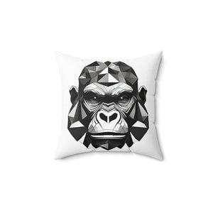 Quadratisches Kissen aus gesponnenem Polyester