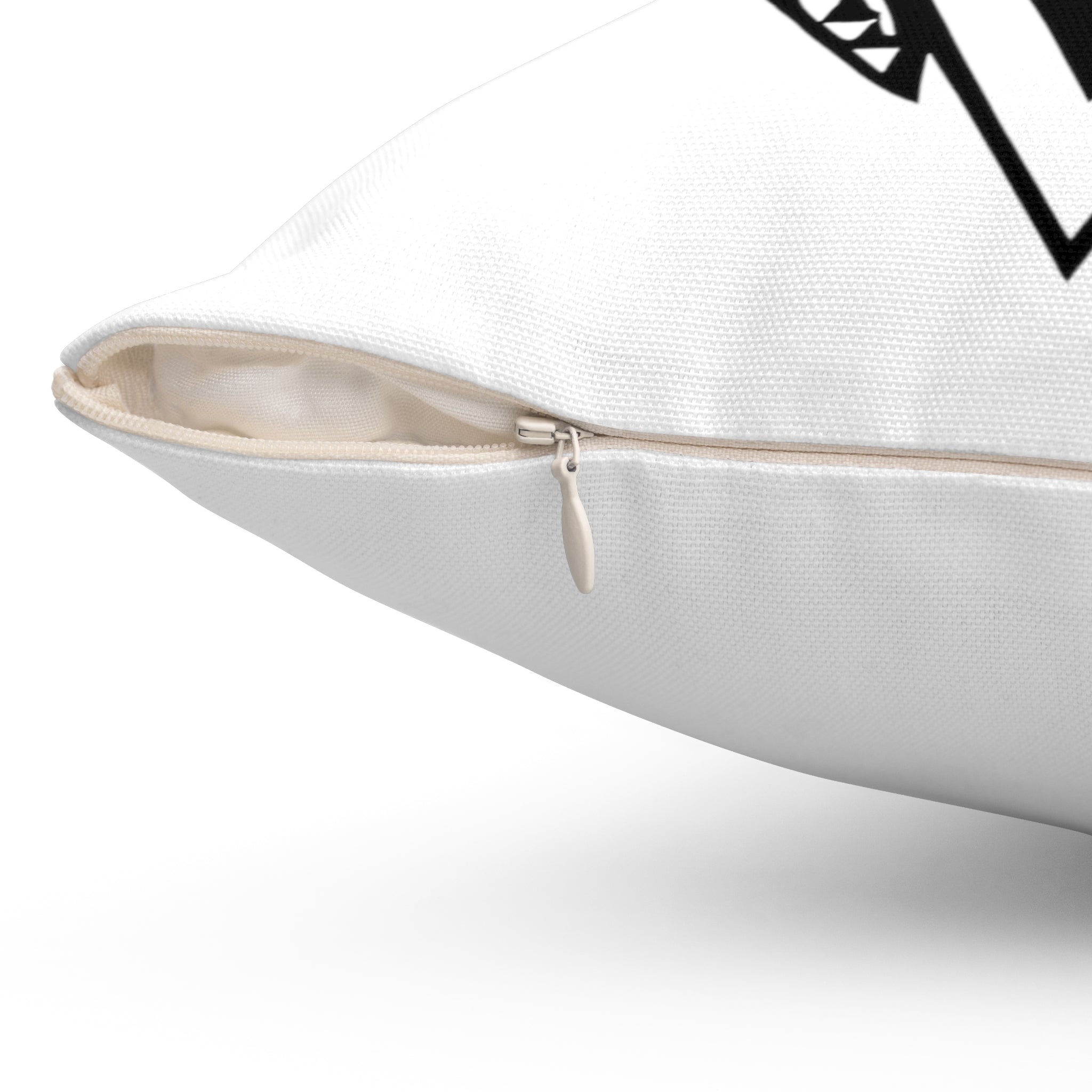 Wolf Gesponnen Polyester Quadratisches Kissen