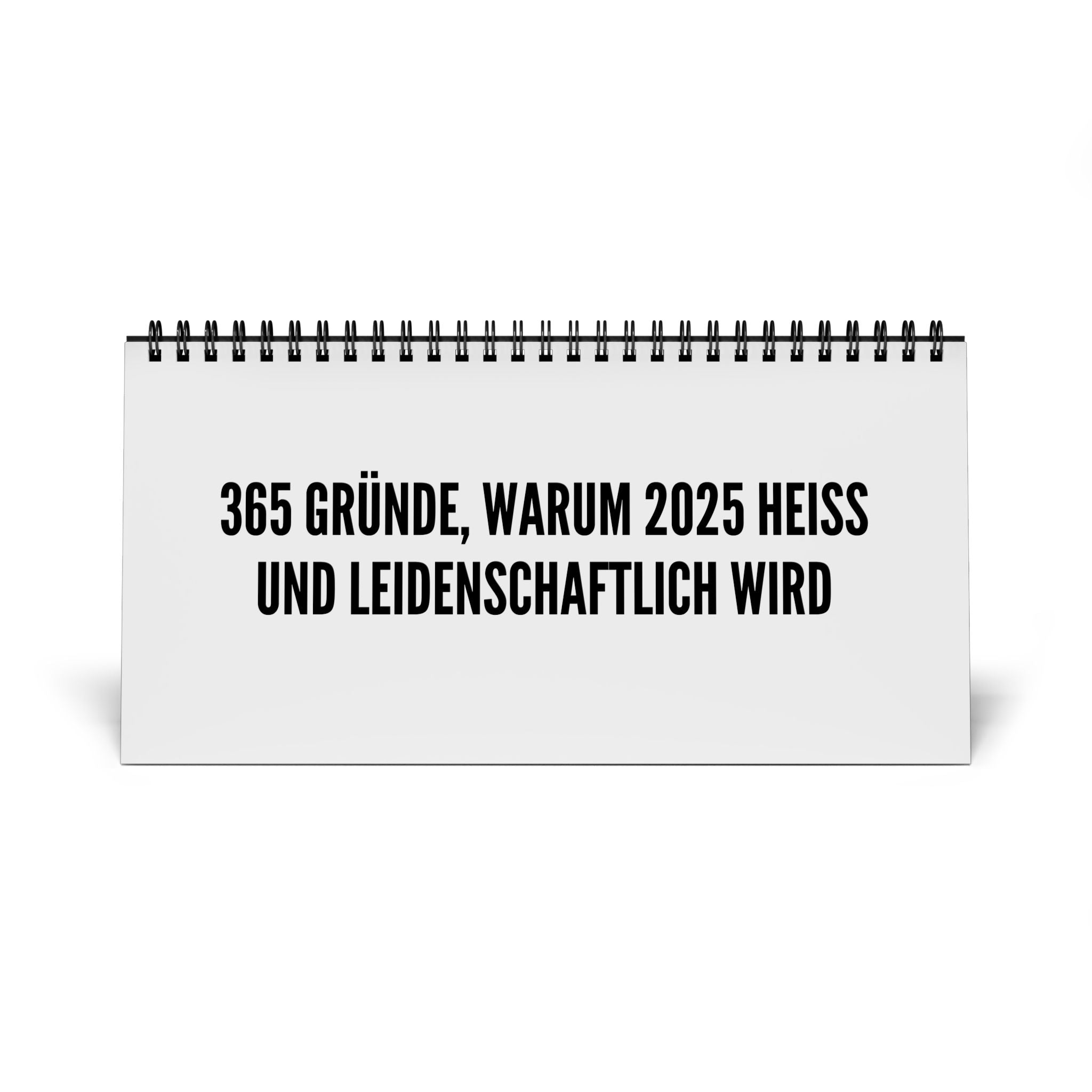 geil 2025 – Tischkalender (Raster 2025)